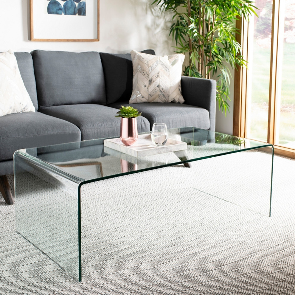 Audra Coffee Table Clear   Modern   Coffee Tables   by Virgil Stanis Design  Houzz