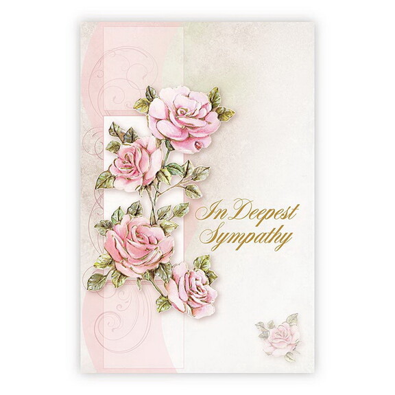 Alfred Mainzer N0267 In Deepest Sympathy Card