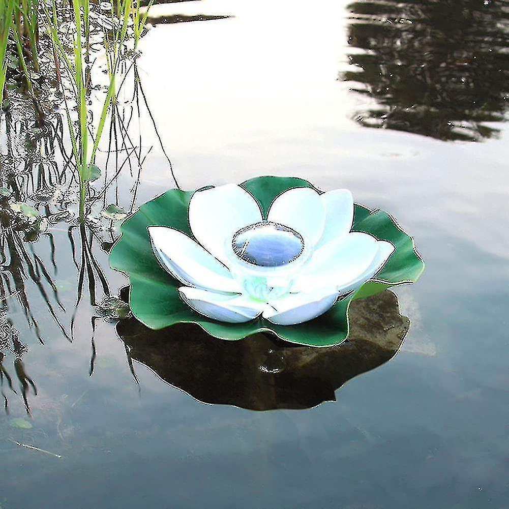 Pool Floating Lamp Solar Lotus Lights Waterproof Led Flower Garden Solar Lantern Lamp Lotus Flower L