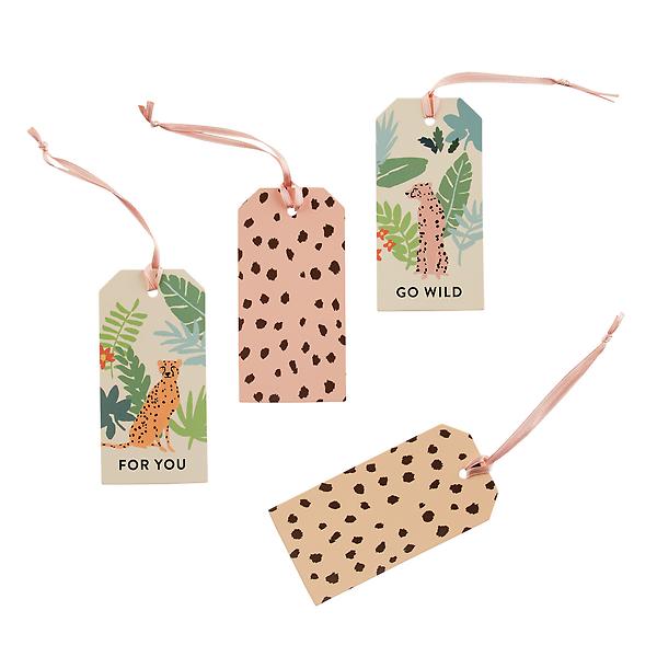 Cheetah Gift Tags