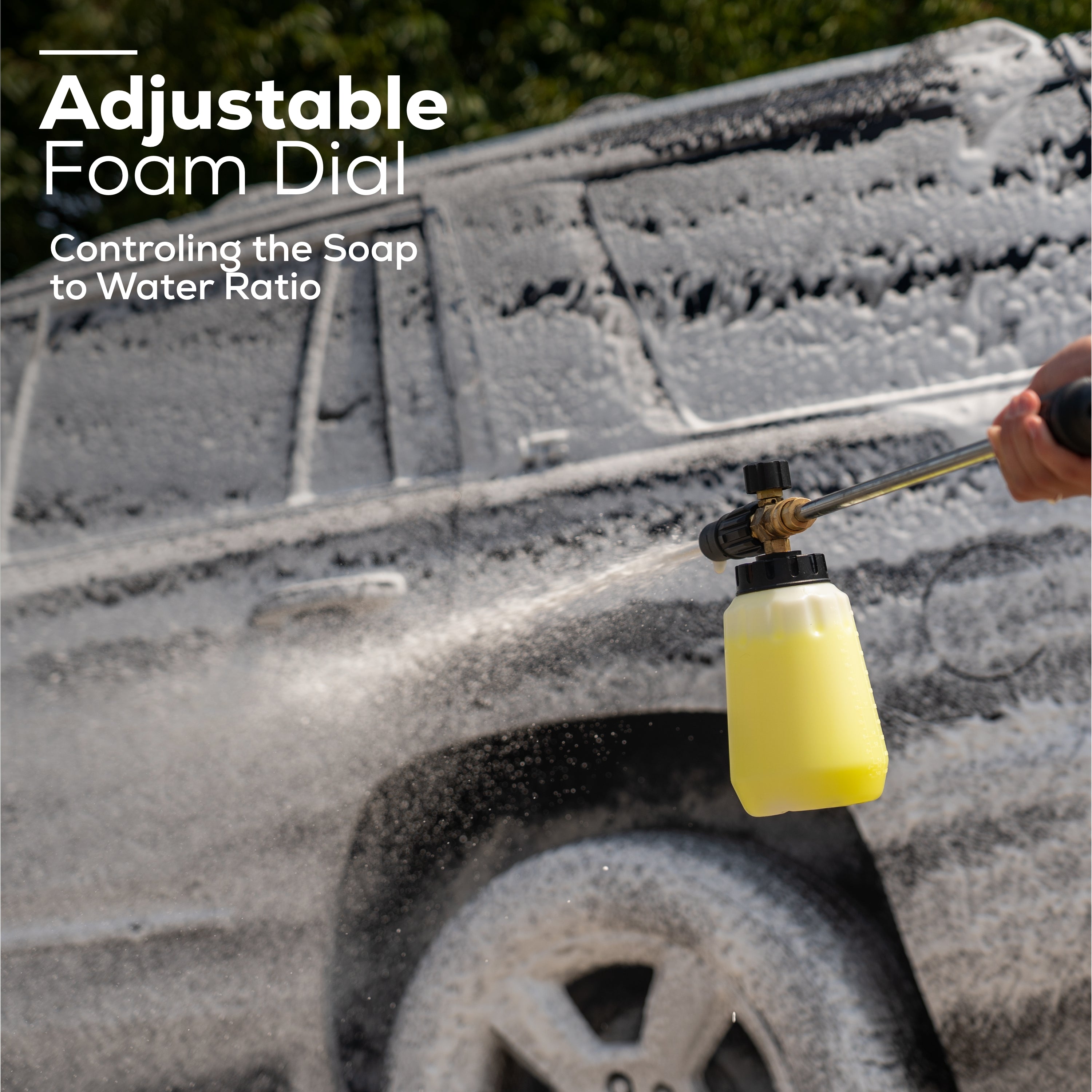 Premium Pressure Washer Foam Cannon | Greenworks Tools