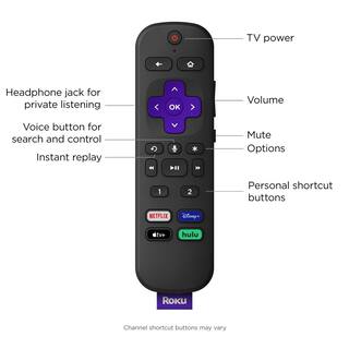 Roku Streambar Pro 2-In-1 Soundbar and Media Streaming Device in Black 9101R2