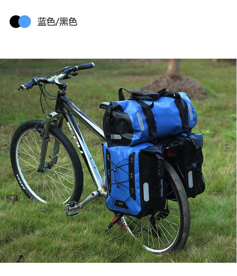 Outdoor s\tWaterproof Bike Bag Multifunction Road Bicycle Rear Rack Cycling Seat Trunk Shoulder Bag