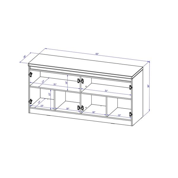 Viennese Sideboard in Off White