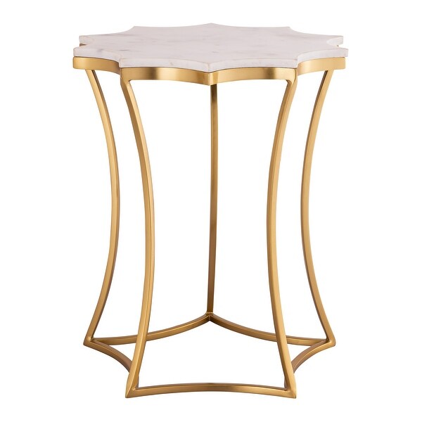 Camilla Marble Side Table from Inspire Me Home Décor