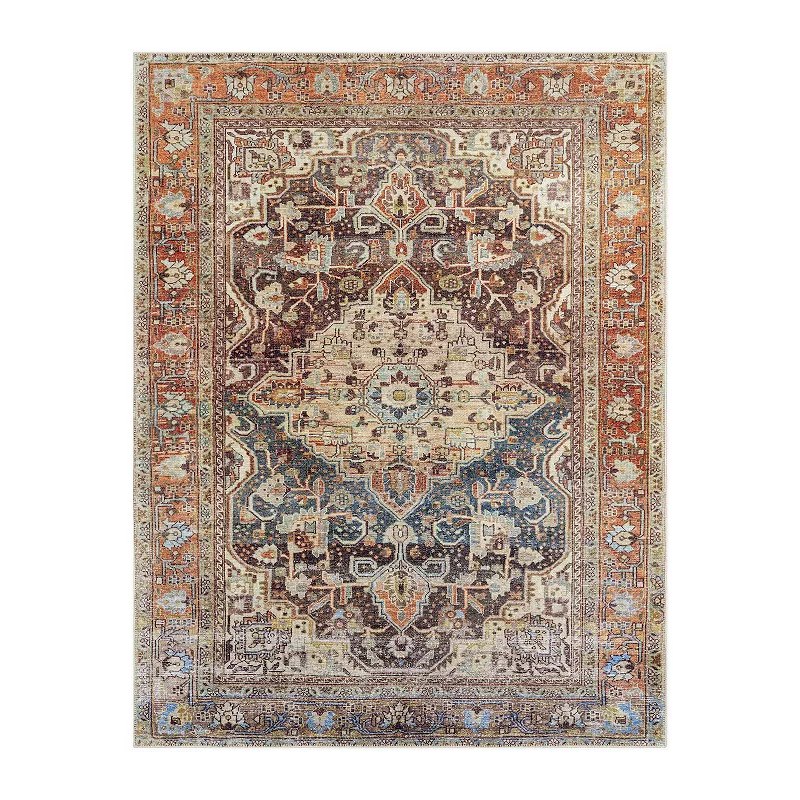 Decor 140 Arya Traditional Washable Area Rug