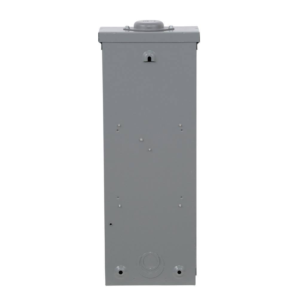 Square D QO 200 Amp 2-Pole Outdoor Circuit Breaker Enclosure with QOM2200VH Breaker QOM2E2200NRB