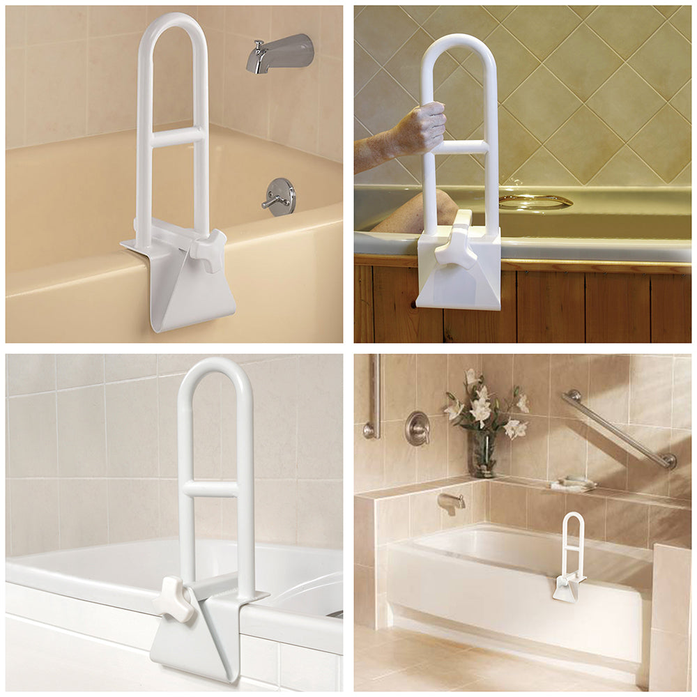 Yescom Bathroom Bathtub Grab Bar Shower Safety Handrail Adjustable