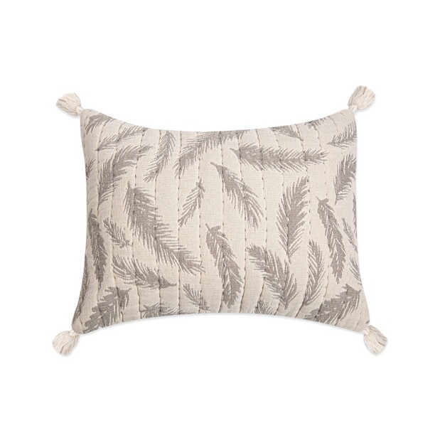 Crane Baby Muslin Jacquard Throw Pillow