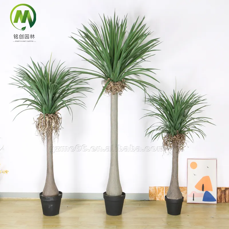 Artificial plant dracaena sanderiena tree faux green plants dragon blood tree garden supplies for decoration