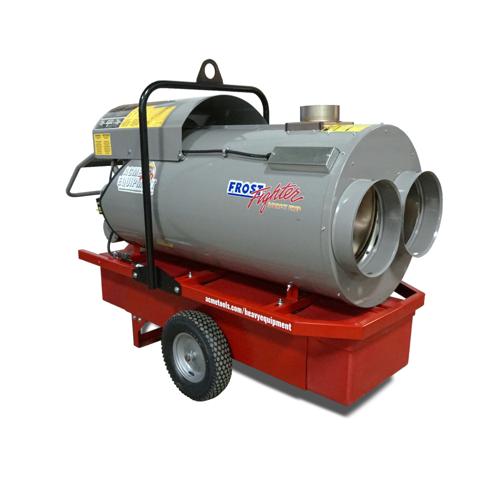 Indirect Fired 420k BTU Portable Heater System (Oil/Diesel) ;