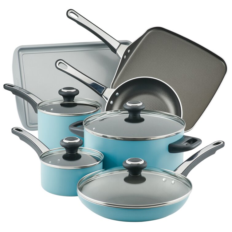 Farberware High Performance Nonstick 17 Piece Aluminum Cookware Set