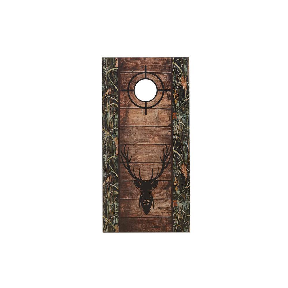 PureBond Deer Hunter Wood Cornhole Set 4971