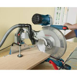 Bosch 12 in. DUAL-BEVEL GLIDE MITER SAW with FOLDING-LEG MITER SAW STAND GCM12SD+T1B