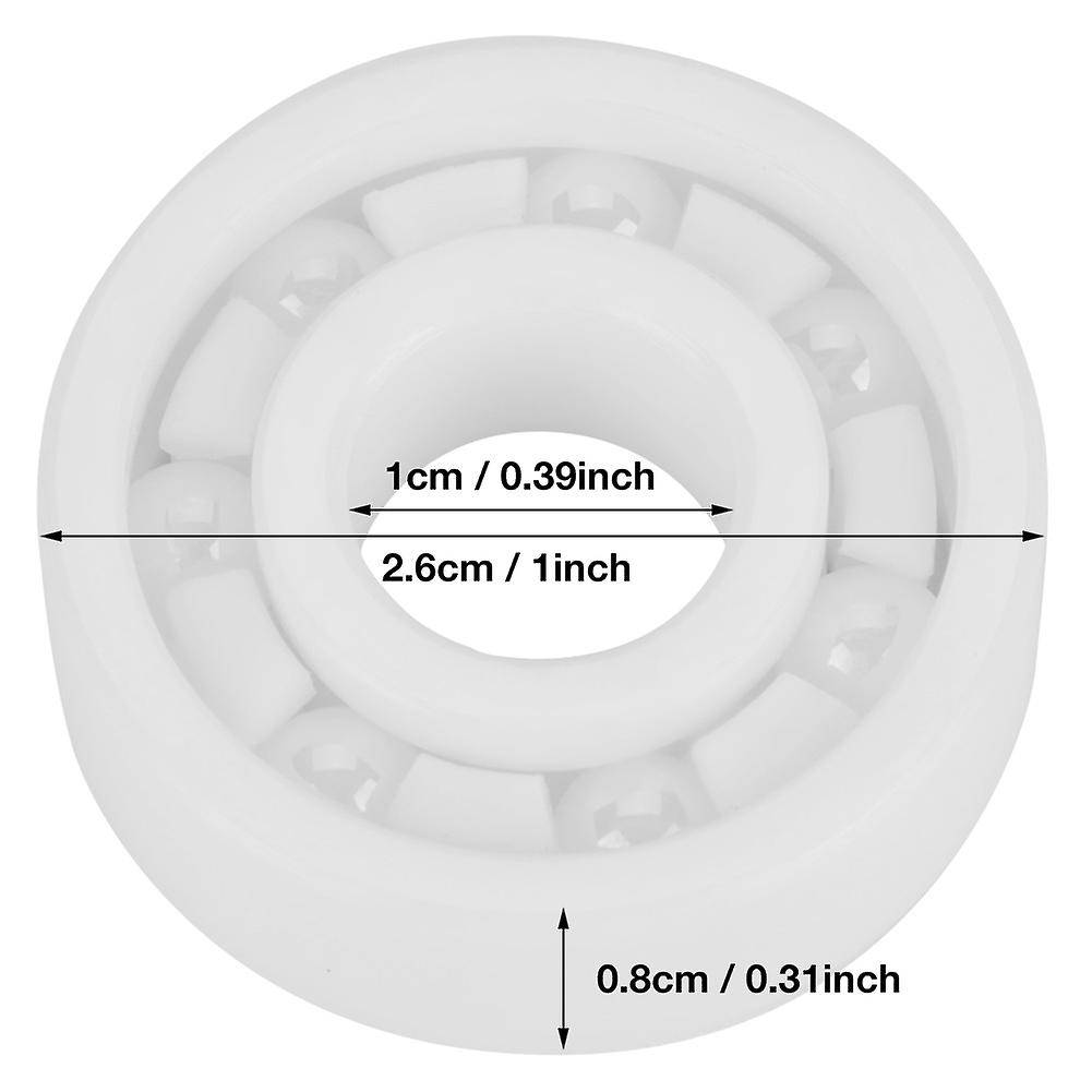 6000 High Precision Full Ceramic Zro2 Ball Bearing 10x26x8mm