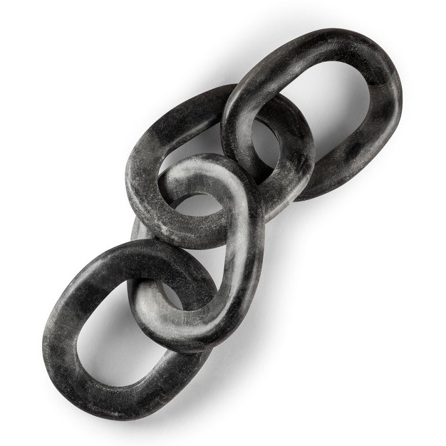 Gauri Kohli San Bruno Black Marble Chain Links