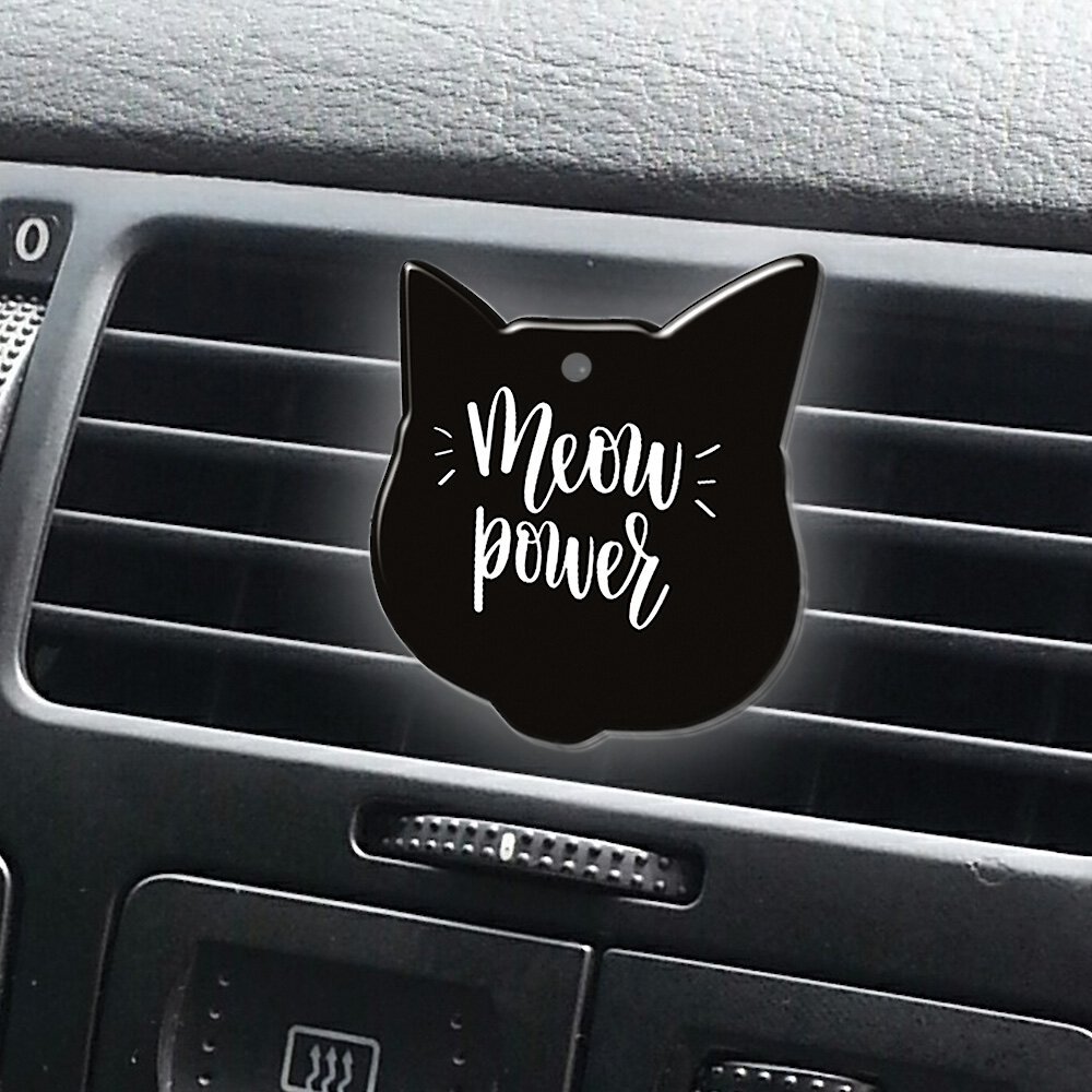 Aroma Car Quotes Series Black Car Air Freshener