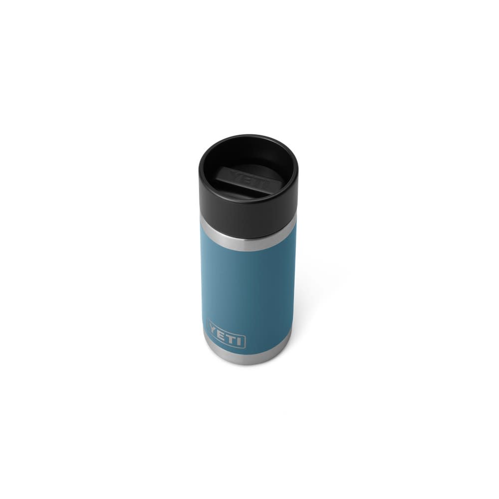 Yeti Rambler 12oz Bottle with HotShot Cap Nordic Blue ;