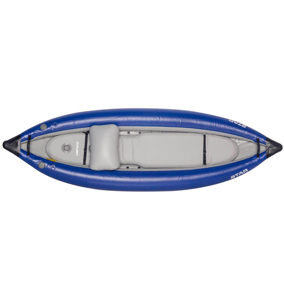 STAR Outlaw I Inflatable SitOnTop Kayak  Blue  Blue