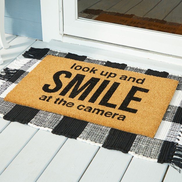 Park Designs Smile At The Camera Doormat 1 x27 6 x27 x27 x2 x27 6 x27 x27