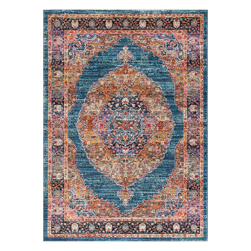 Safavieh Nirvana Lucas Framed Floral Rug