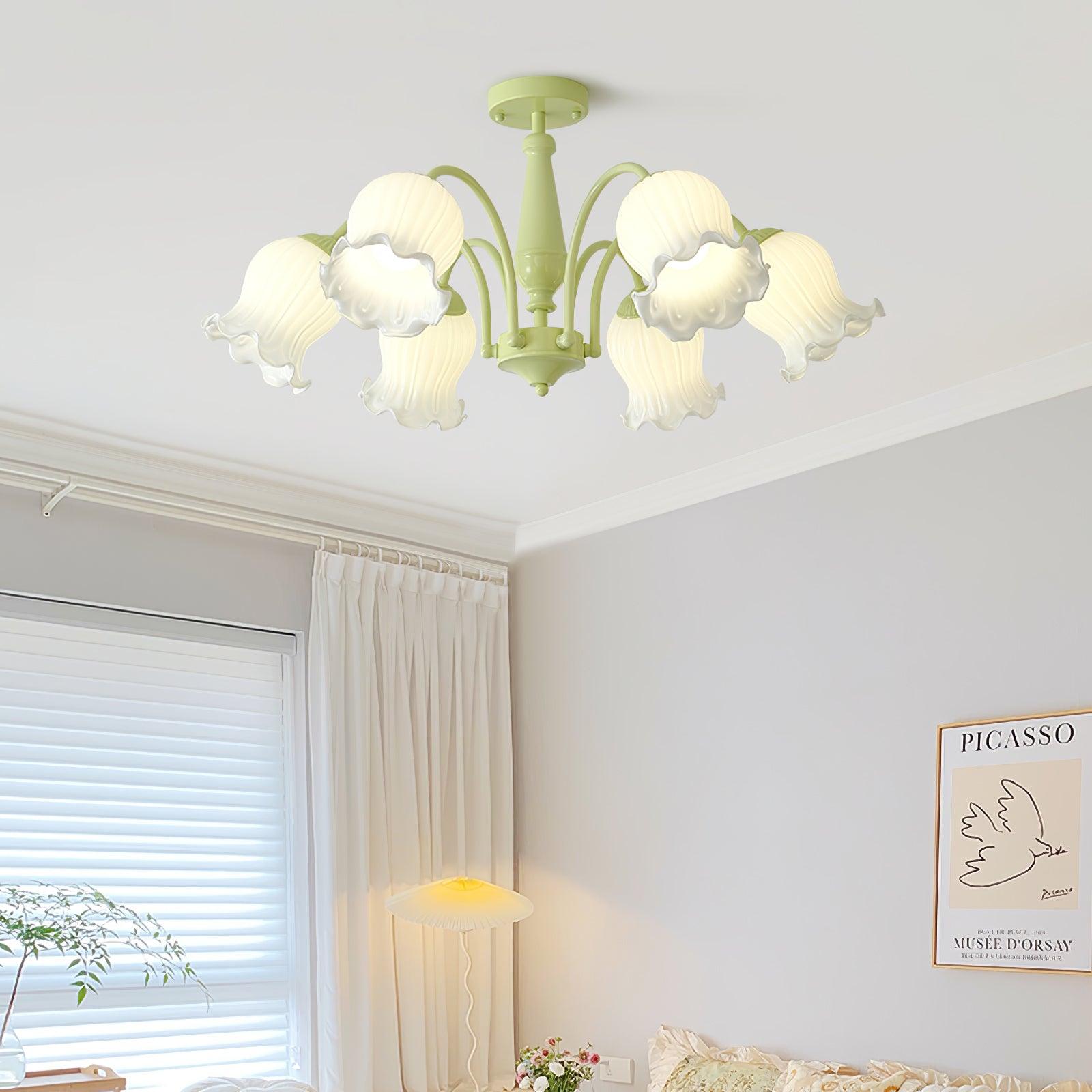 Trumpet Flower Chandelier