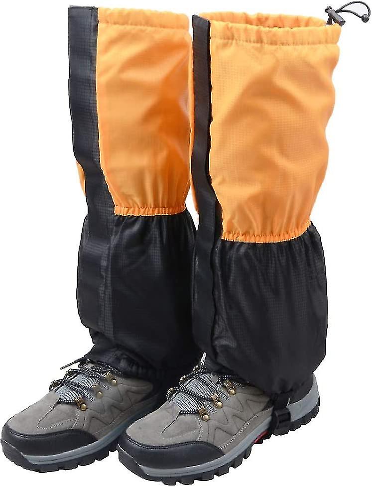 Fleece-lined Snow Leg Gaiters Waterproof Boot Gators Hiking Gaiters For Kids Men Women Lightweight Walking Climbing Hunting Cycling Leggings Cover