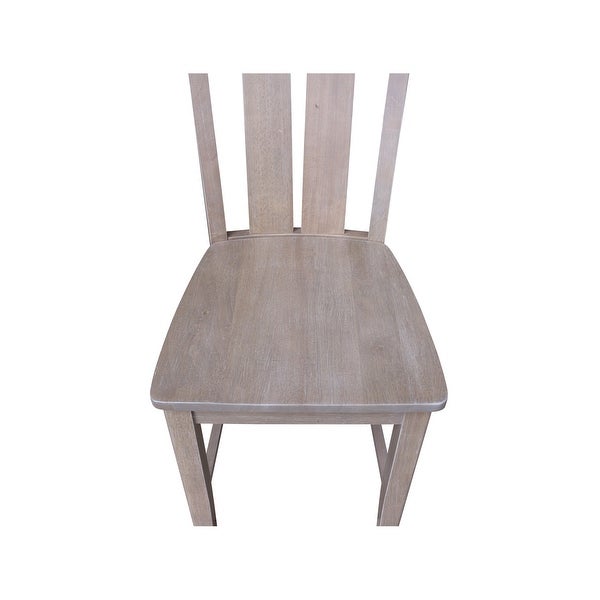 International Concepts Solid Wood Ava Stool