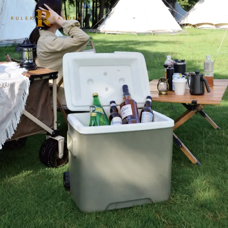 Portable Modern Hiking Beer Sample Camping Custom Logo Outdoor Ice Chest Cooler Box