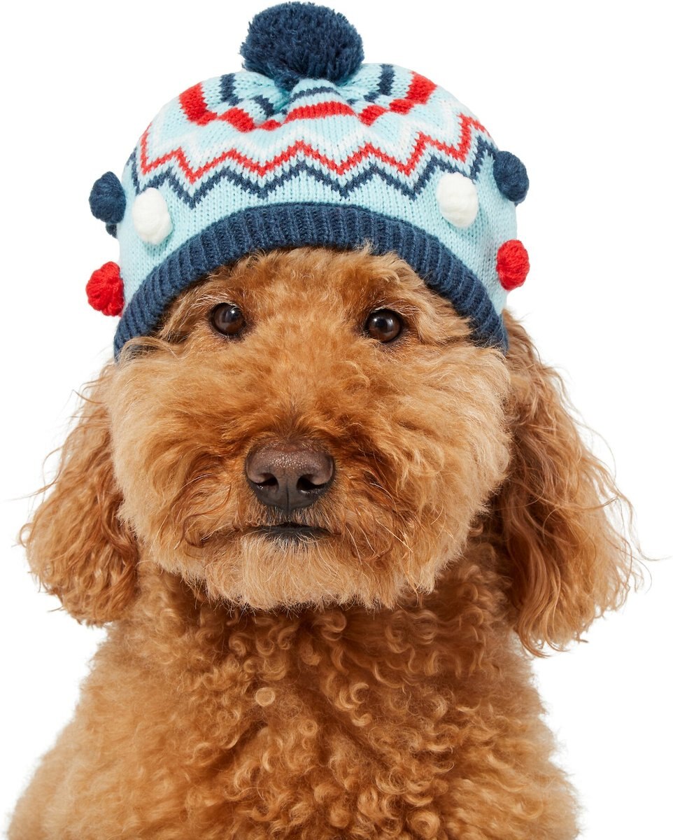 Frisco Pom Pom Dog and Cat Knitted Hat