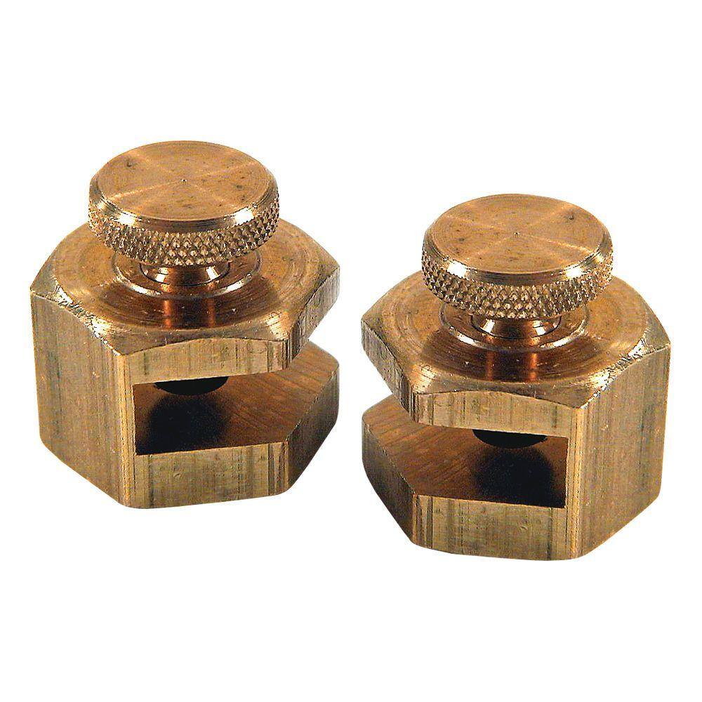 Empire 34 in. Brass Stair Gauges (2-Pack) 105