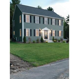 Ply Gem Transformations Double 4.5 in. x 145 in. White Dutch Lap Vinyl Siding PCD4504H