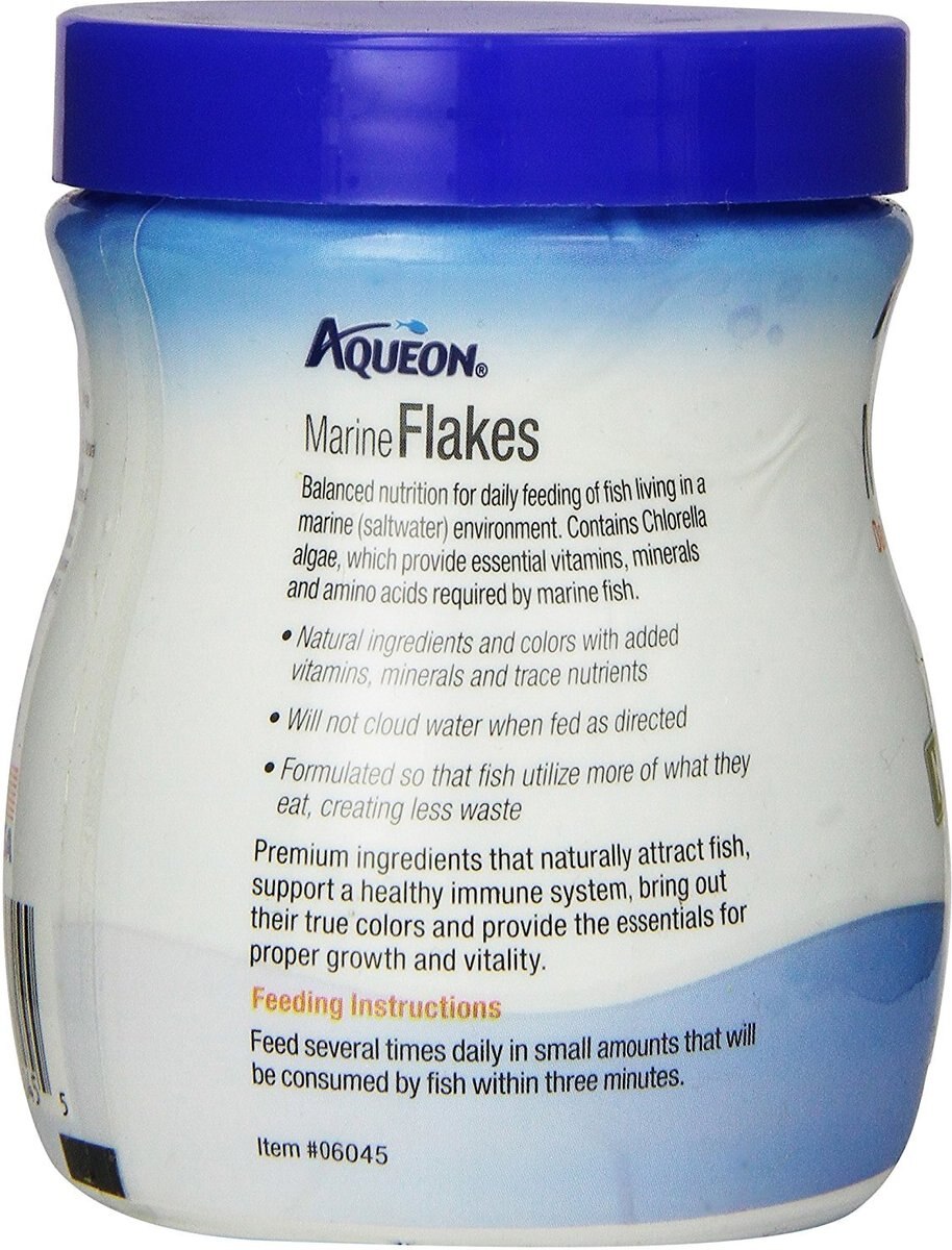 Aqueon Marine Flaked Fish Food