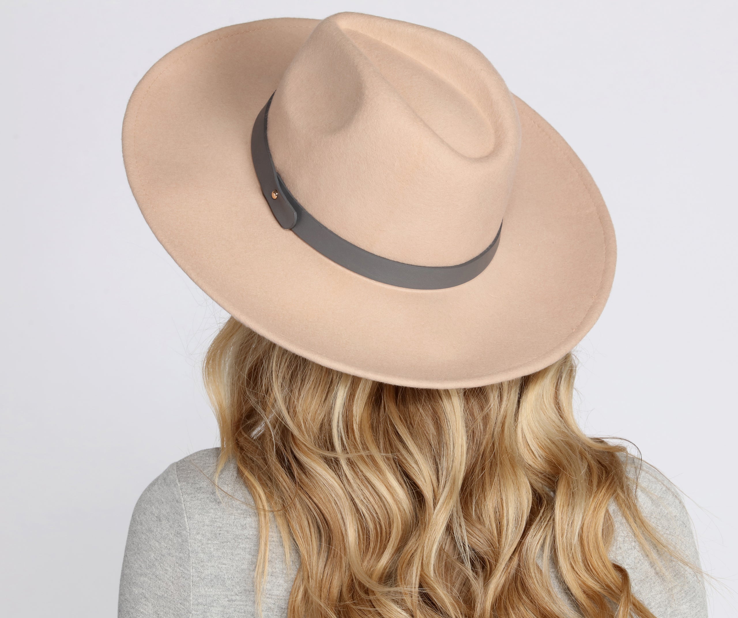 All You Need Wide-Brim Fedora Hat