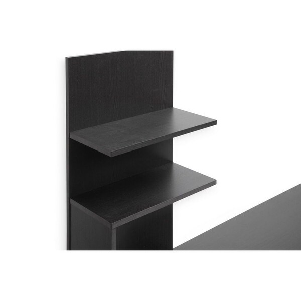 Armstrong Dark Brown Modern TV Stand - Dark Brown - 60.12