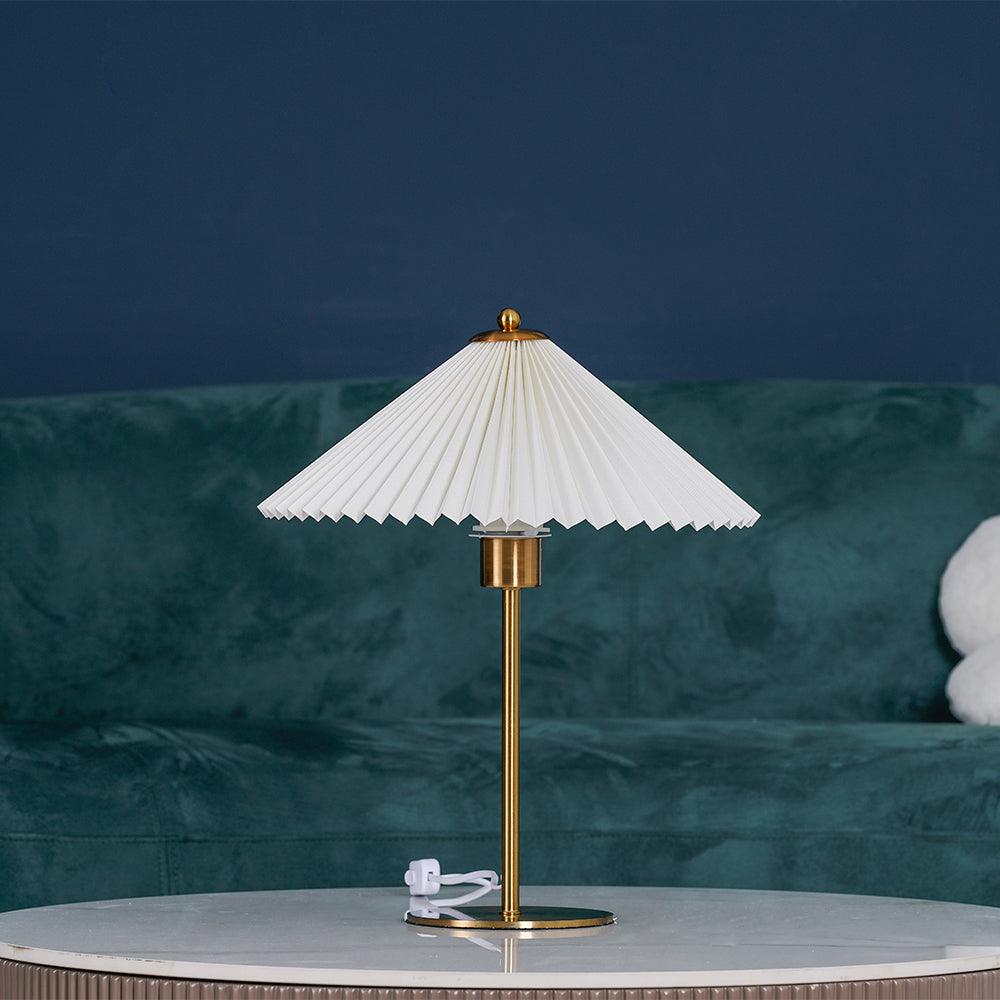 Perla Pleated Table Lamp