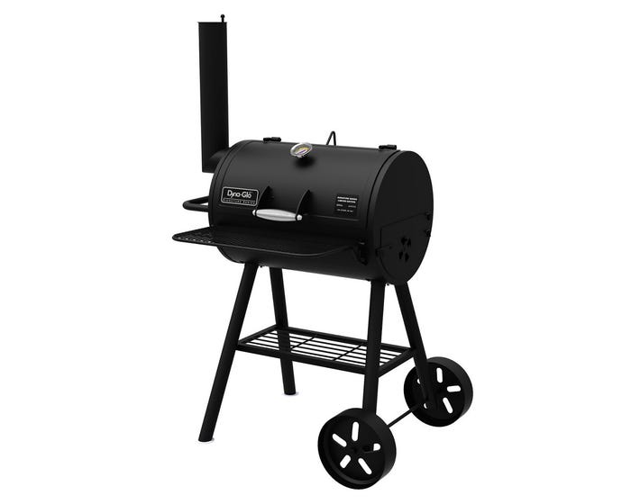 Heavy Duty Compact Barrel Charcoal Grill - DGSS443CBD