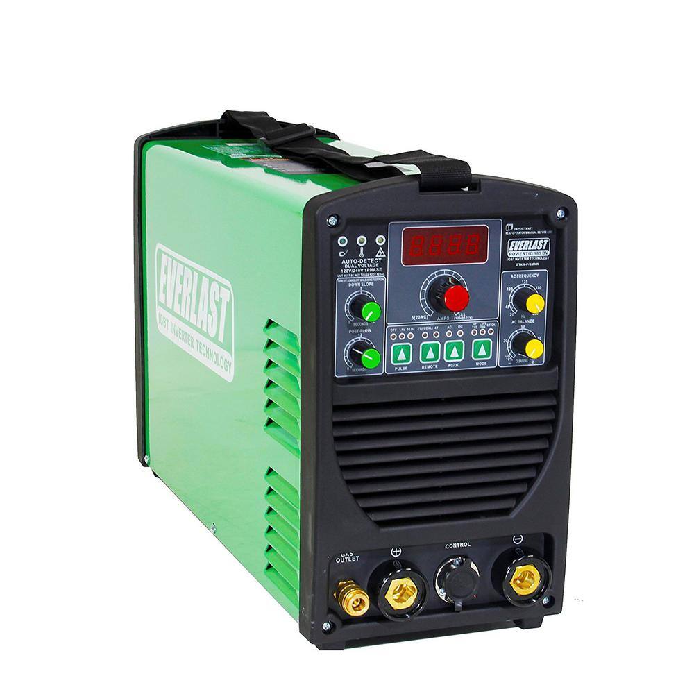 Everlast 185 Amp PowerTIG 185DV IGBT Digital Inverter ACDC StickTIG Welder with High Frequency and Lift TIG Start 120V240V PowerTIG 185DV