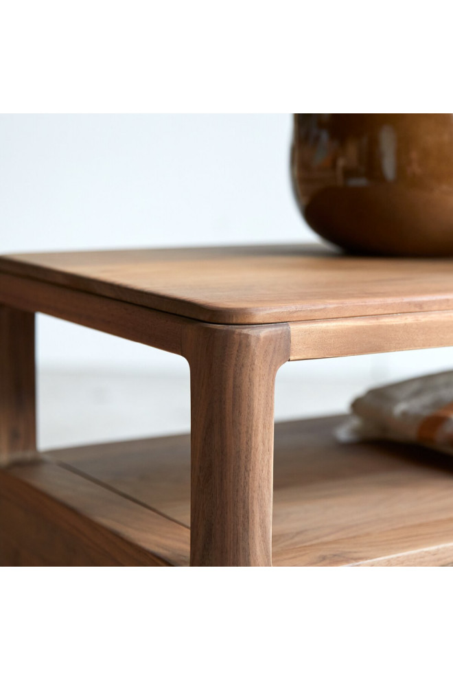 Solid Walnut TV Unit  Tikamoon Arto   Transitional   Entertainment Centers And Tv Stands   by Oroa   Distinctive Furniture  Houzz