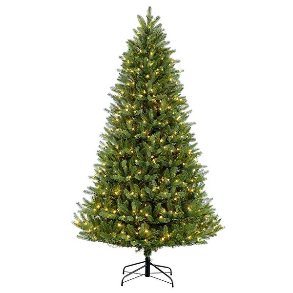 Puleo International 4.5' PreLit Glacier Fir Artificial Tree