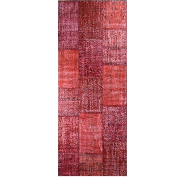 90X300  Hali Handmade Over Dyed Rug 300X90 Cm  Pw002