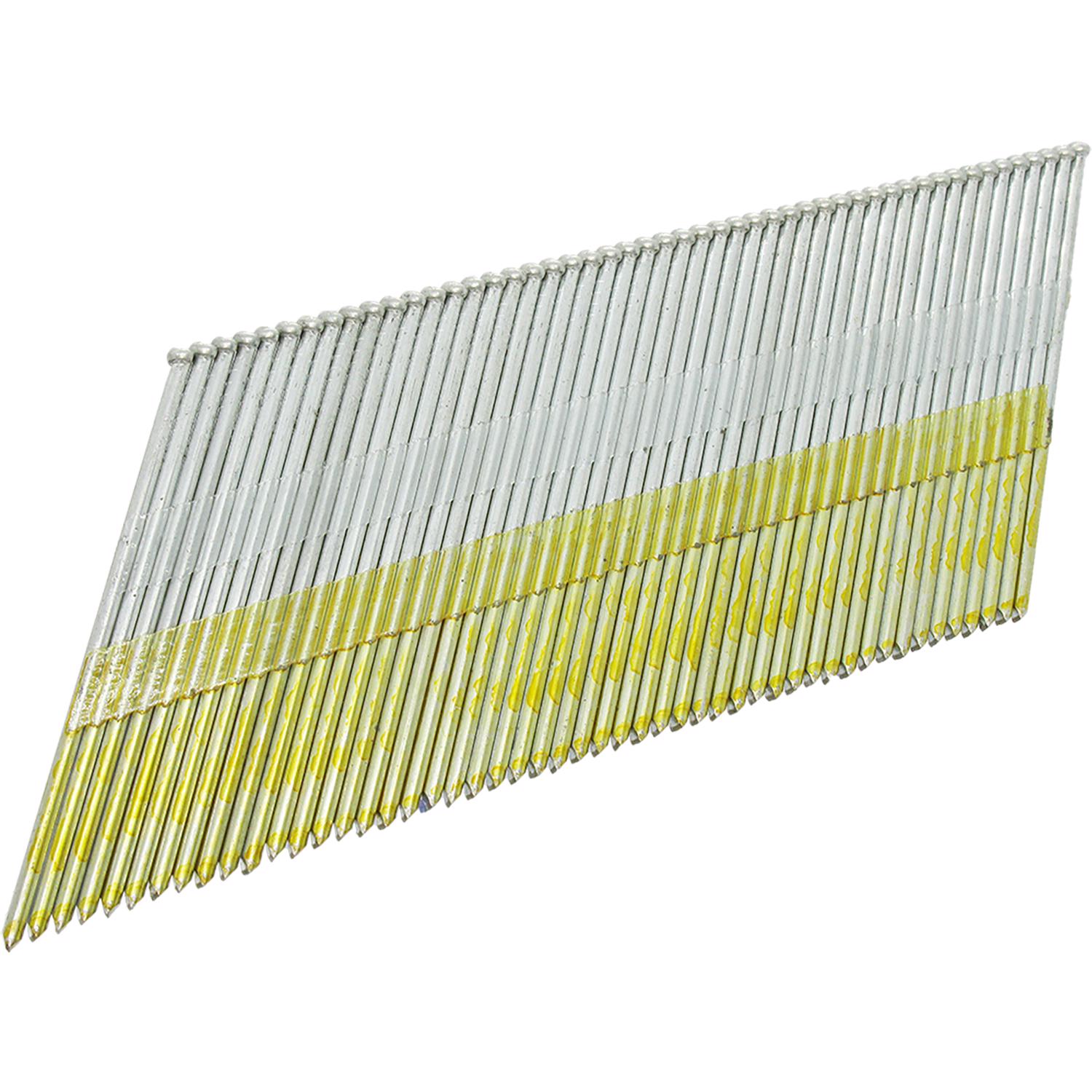 Grip-Rite 2 in. 15 Ga. Angled Strip Electro Galvanized Finish Nails 34 deg 1000 pk