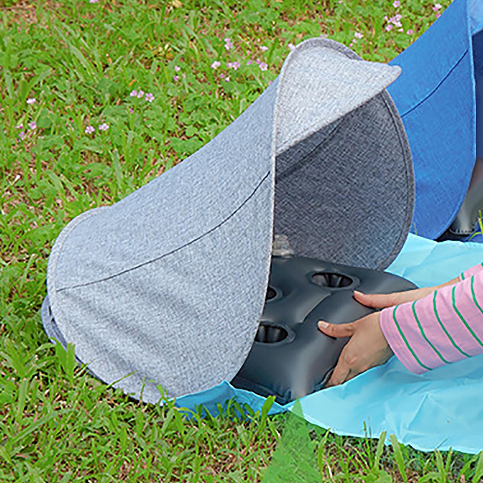 Umbrella for Working Outside for Outdoor Camping Beach Gray