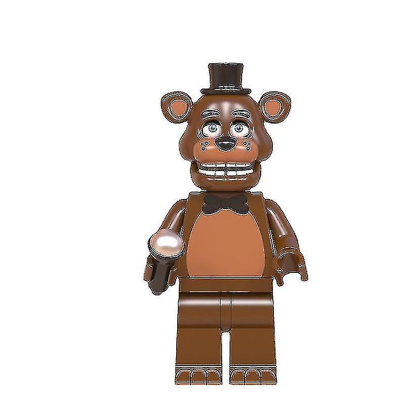 Marske Midnight Bear Series Pirate Fox Chika Assembled Building Blocks Minifigures Enlightenment Chi