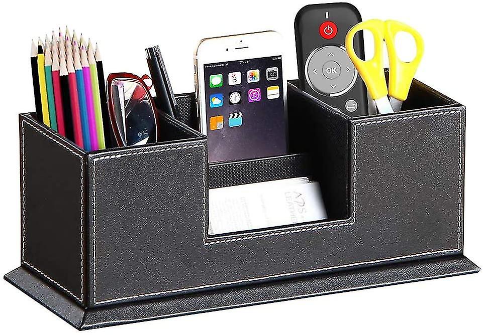 Leather Cute Pen Organizer，pencil Holder，pen Cup/stand/tray/container/caddy，desk Organizer