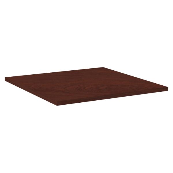 Lorell Hospitality Square Tabletop - Mahogany