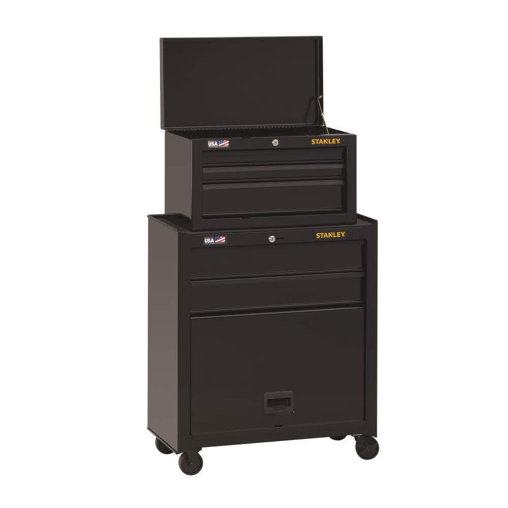 26 in. W 100 Series 5-Drawer Tool Chest and Cabinet ;