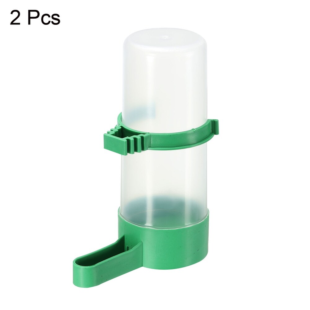 Automatic Pigeon Feeder Bird Cage Waterer Large Water Dispenser  2pcs