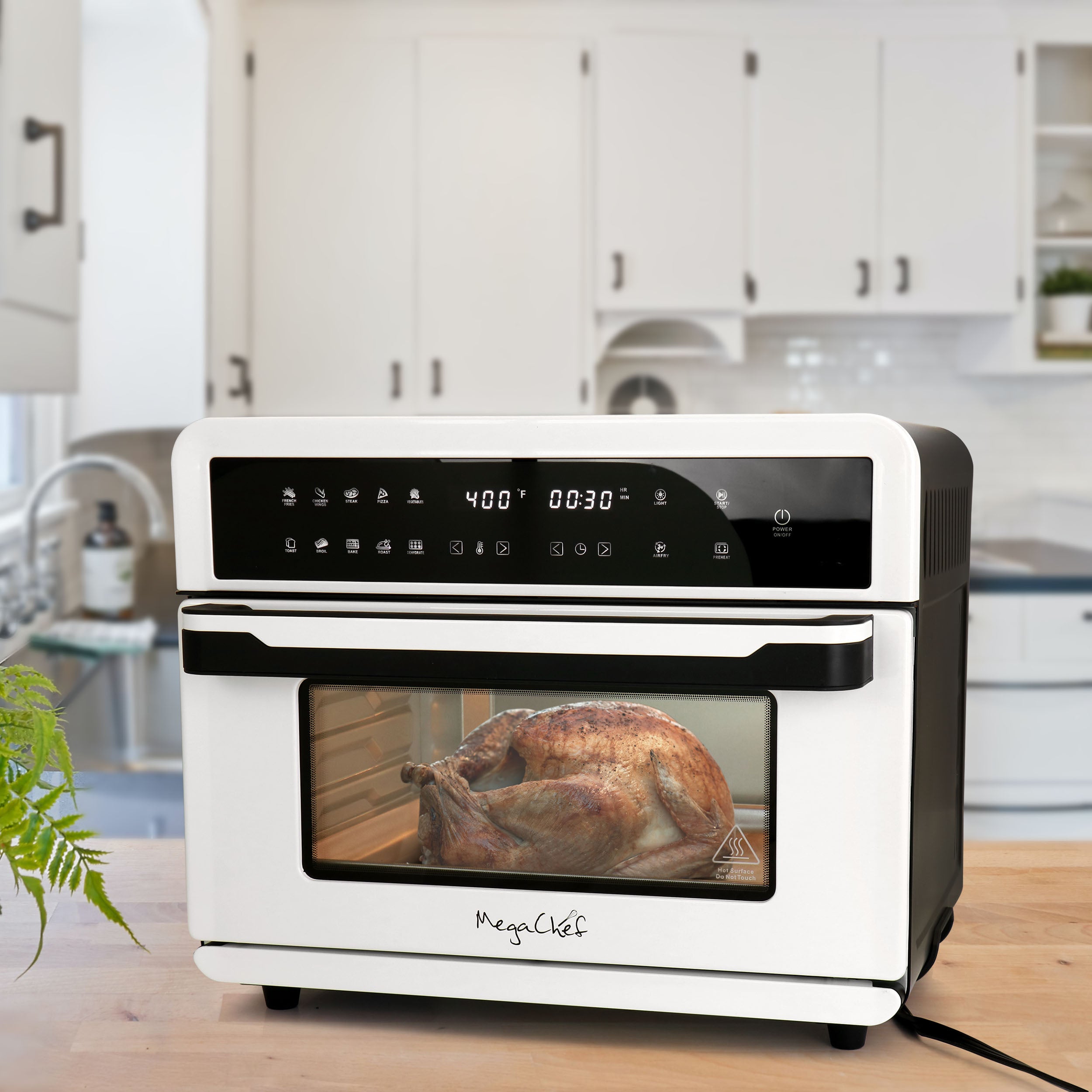 MegaChef 25 Liter Multifunctional 360 Degree Counter Top Oven