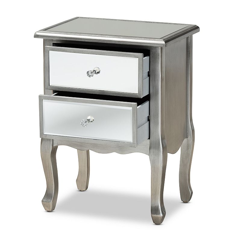 Baxton Studio Leonie Nightstand Table